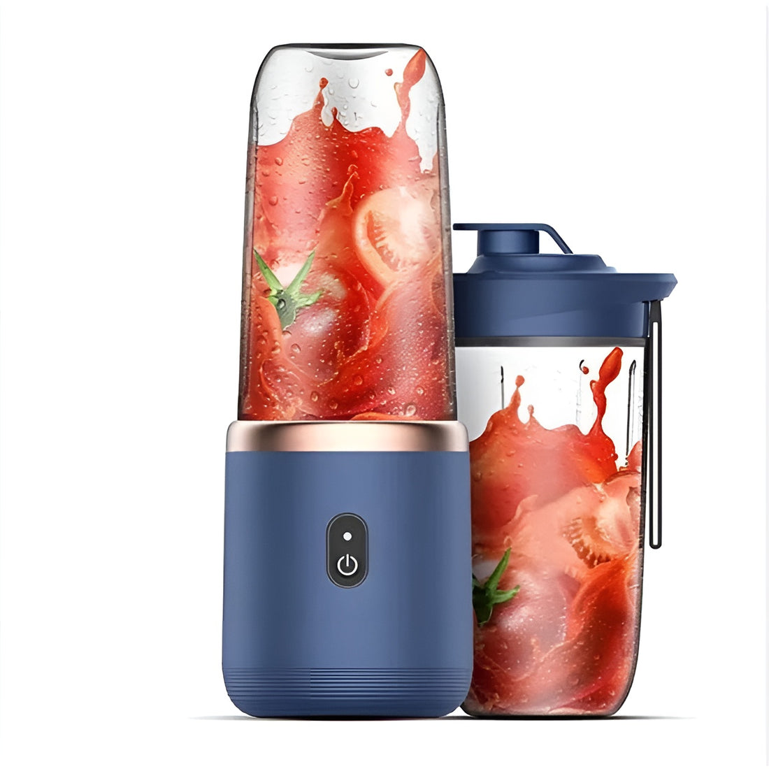 Multi-Function Small Portable Juicer – Wireless Personal Smoothie Blender & Fruit Extractor